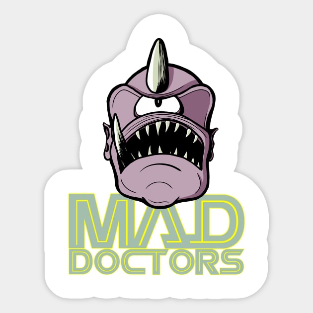 Mad Doctors #2 Sticker by Matt Blairstone